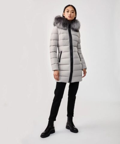 Mackage Calla Down Coat With Removable Silverfox Fur Trim 20246240 1