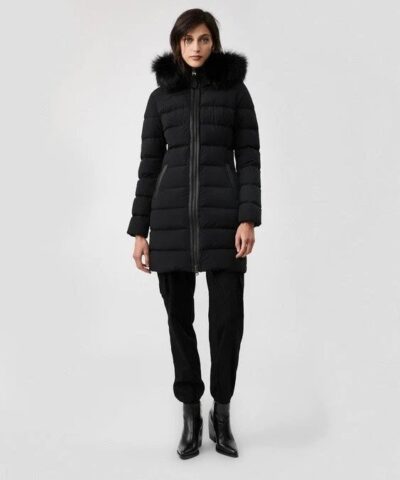 Mackage Calla Down Coat With Removable Silverfox Fur Trim 20246250 2