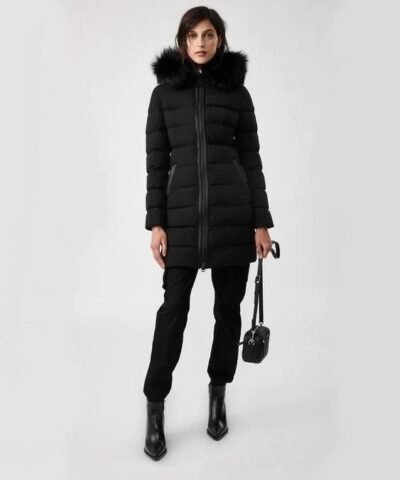 Mackage Calla Down Coat With Removable Silverfox Fur Trim 20246250 3