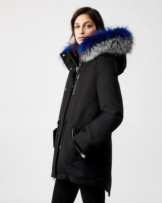 Alternative view of Mackage Chara DXR Down Twill Parka Coat, Black