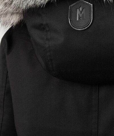 Mackage Chara DXR Down Twill Parka Coat, Black - Image 6