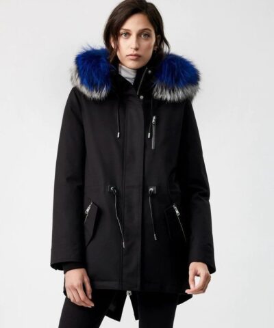 Mackage Chara DXR Down Twill Parka Coat, Black-20260730