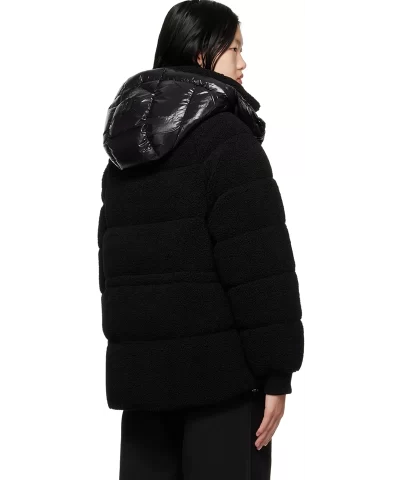 Mackage EDANA Teddy Down Puffer Jacket With Removable Hood - Image 3