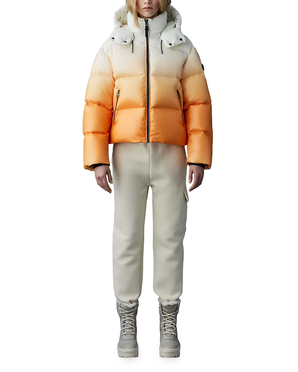 Alternative view of Mackage Evie Ombré Down Hooded Jacket