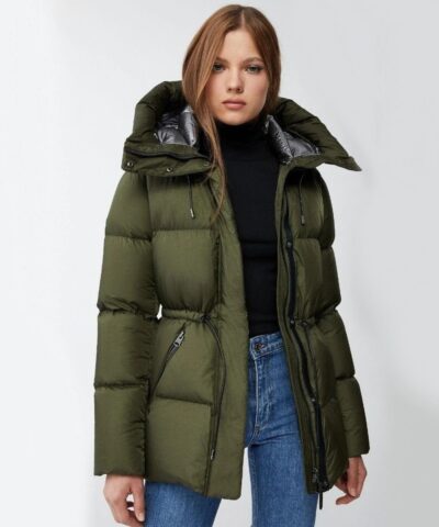 Mackage Freya Down Puffer Jacket, Army-20245598