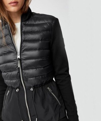 Mackage JOYCE Mixed-Media Jacket With Peplum - Image 5