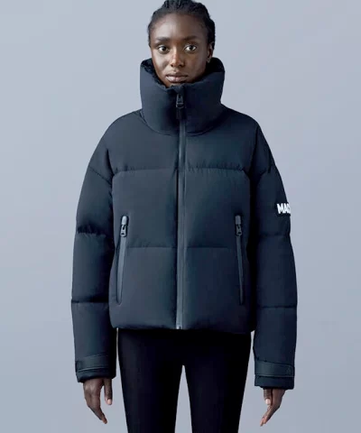 Mackage NET SUSTAIN Mylah Appliquéd Printed Quilted Down Ski Jacket-20317662