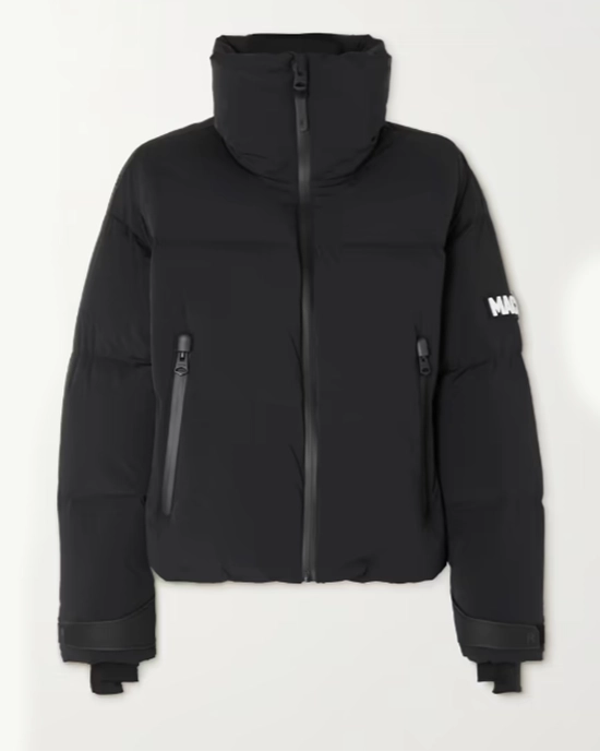 Mackage + Net Sustain Mylah Appliquéd Printed Quilted Down Ski Jacket-20315383