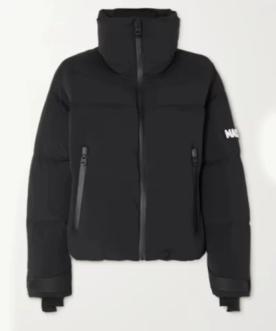 Mackage + Net Sustain Mylah Appliquéd Printed Quilted Down Ski Jacket-20315390