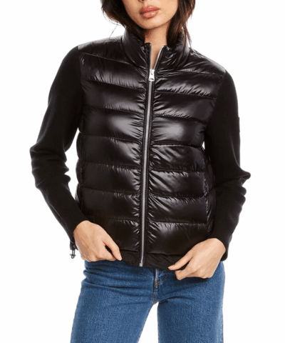 Mackage Oceane Mixed-Media Down Jacket-20282185