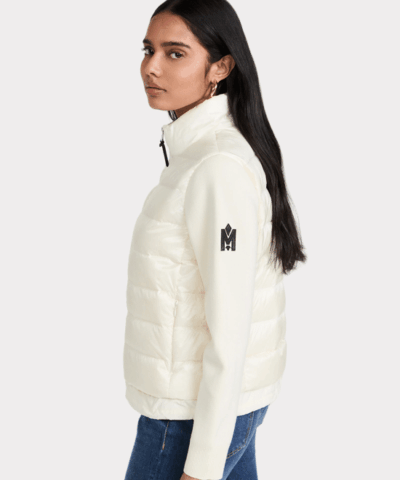 Mackage Oceane Mixed-Media Down Jacket - Image 3