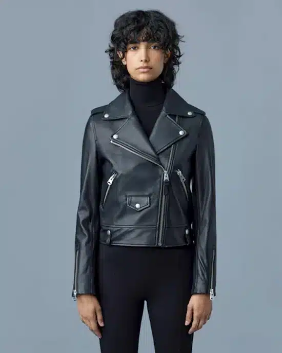 Mackage R Leather Biker Jacket-20282811