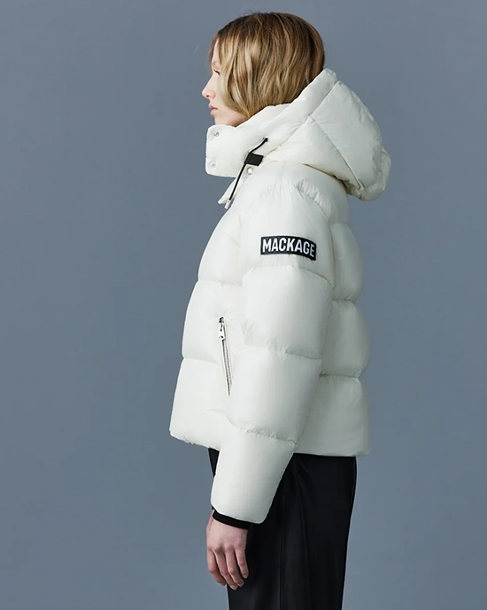 Alternative view of Mackage Women's EVIE Lustrous Light Down Jacket With Hood