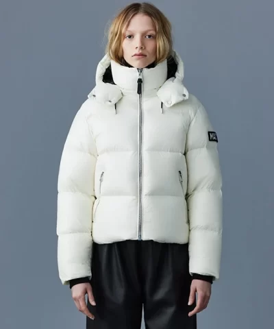 Mackage Women's EVIE Lustrous Light Down Jacket With Hood-20317091