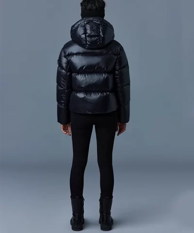 Mackage Women's EVIE Lustrous Light Down Jacket With Hood - Image 7