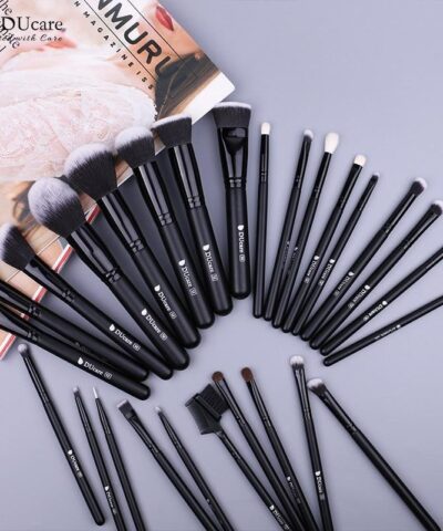 Makeup Brushes Set Foundation Eyeshadow Powder Brush Goat Hair Tools Kit 20221153 5