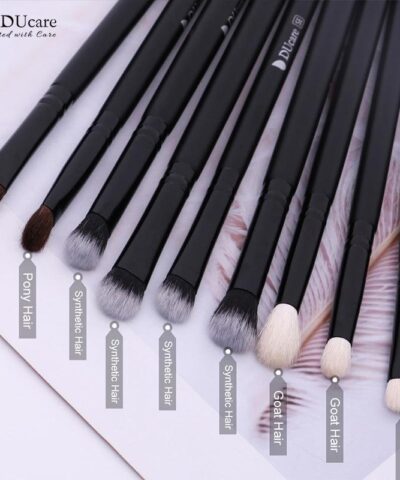 Makeup Brushes Set Foundation Eyeshadow Powder Brush Goat Hair Tools Kit 20221153 6