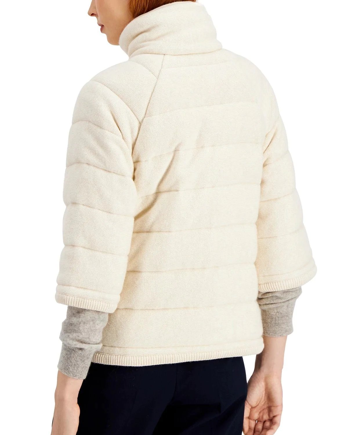 Alternative view of Marella Cromo 3/4-Sleeve Quilted Coat