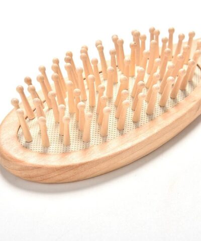 Massage Wooden Comb Bamboo Hair Vent Brush - Image 4