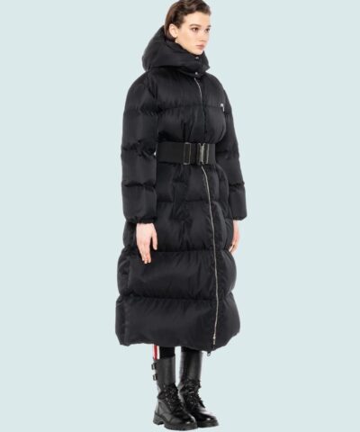 Miu Miu Technical Nylon Down Coat 20246379 1