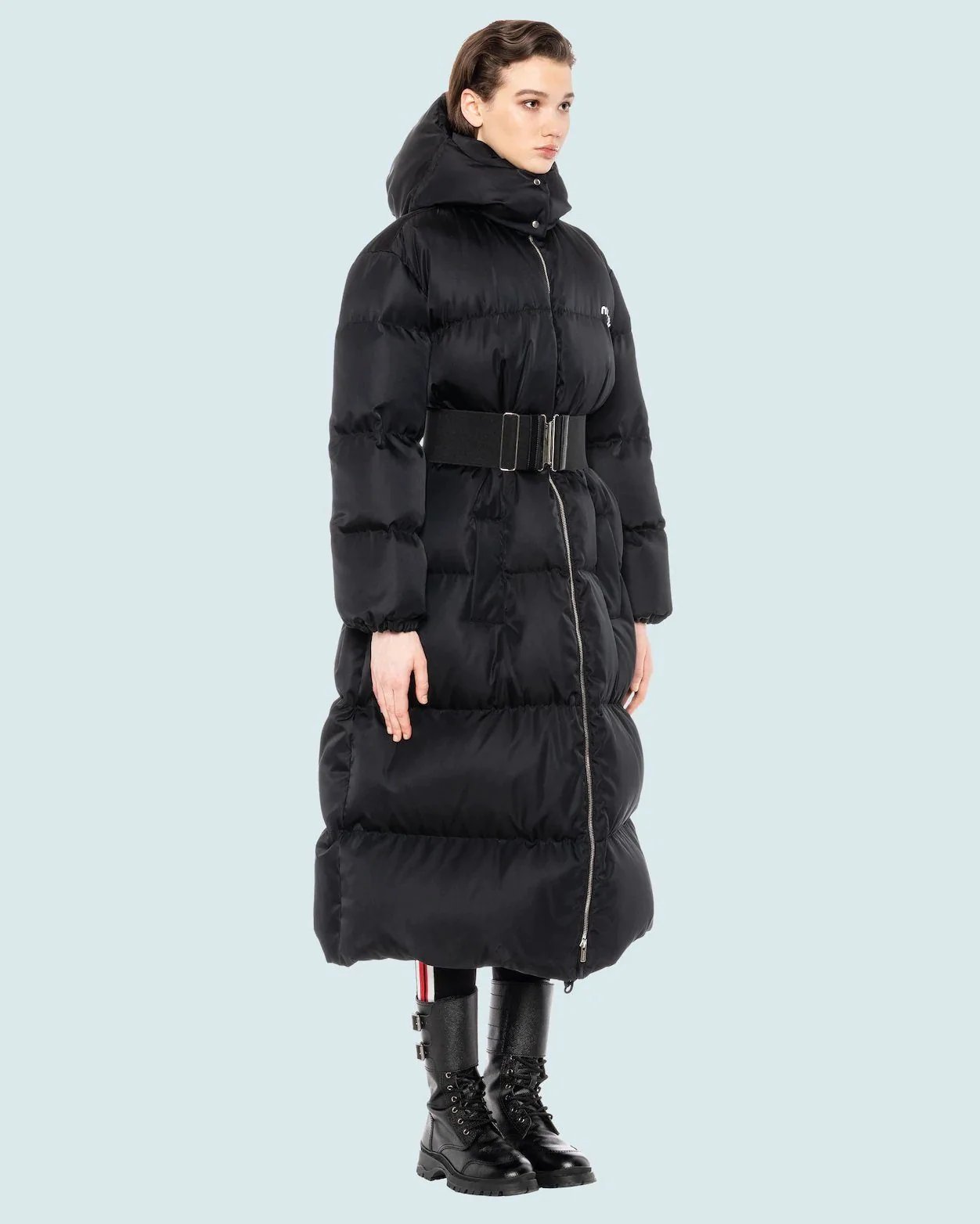 Alternative view of Miu Miu Technical Nylon Down Coat