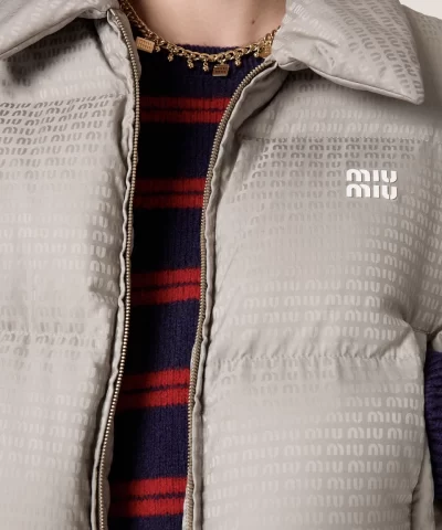 Miu Miu Technical Ponge Down Jacket 20551491 2