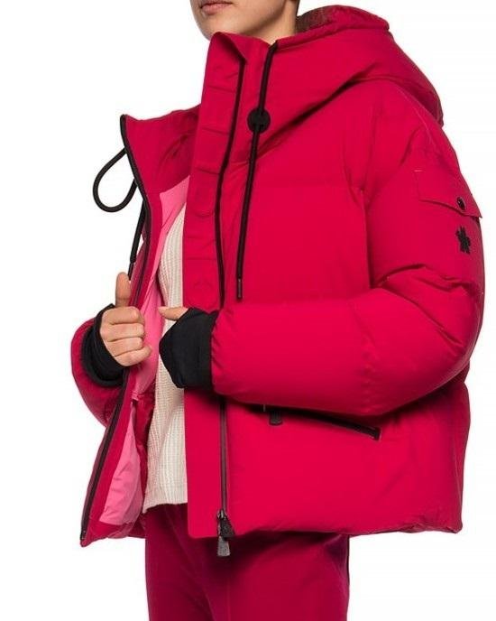 Alternative view of Moncler Grenoble Airy Down Puffer Jacket In Magenta