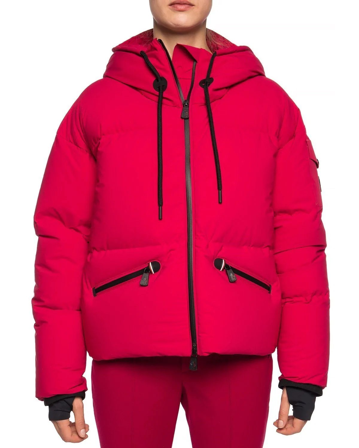 Moncler Grenoble Airy Down Puffer Jacket In Magenta-20261353