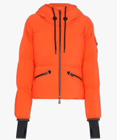 Alternative view of Moncler Grenoble Airy Down Puffer Jacket In Orange