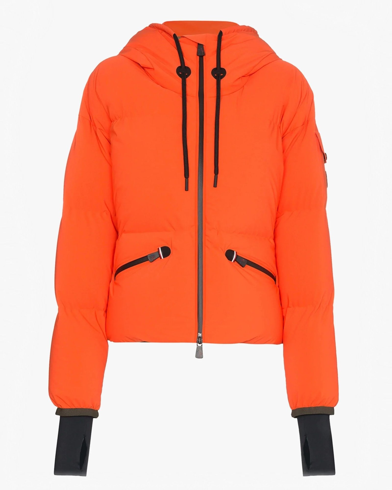 Alternative view of Moncler Grenoble Airy Down Puffer Jacket In Orange