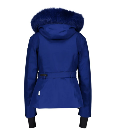 Moncler Grenoble Laplance Belted Jacket W/ Fur Collar - Image 5