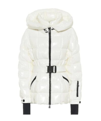 Moncler Grenoble Salle Shiny Nylon Belted Ski Jacket 20260763 5