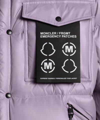 Moncler X FRGMT Anthemyx Quilted Shell Hooded Down Jacket Light Lilac 20248027 3