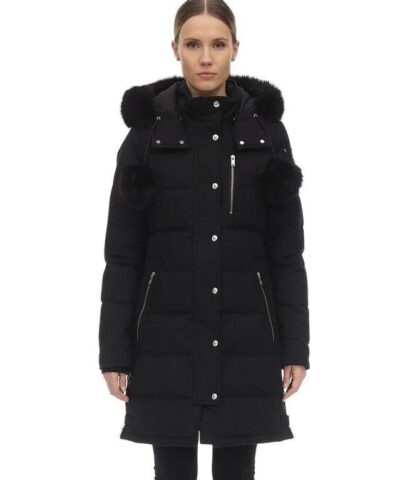 Alternative view of Moose Knuckles Paddockwood Genuine Fox Fur Trim Down Parka