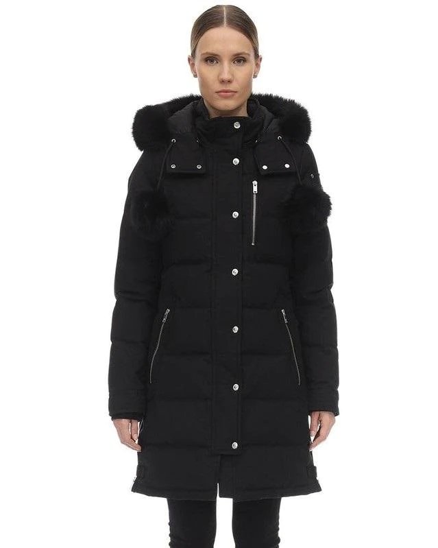 Alternative view of Moose Knuckles Paddockwood Genuine Fox Fur Trim Down Parka