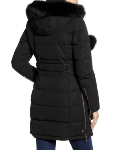 Moose Knuckles Paddockwood Genuine Fox Fur Trim Down Parka - Image 4