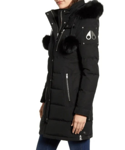 Moose Knuckles Paddockwood Genuine Fox Fur Trim Down Parka - Image 5