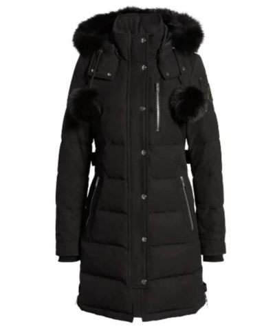 Moose Knuckles Paddockwood Genuine Fox Fur Trim Down Parka - Image 7