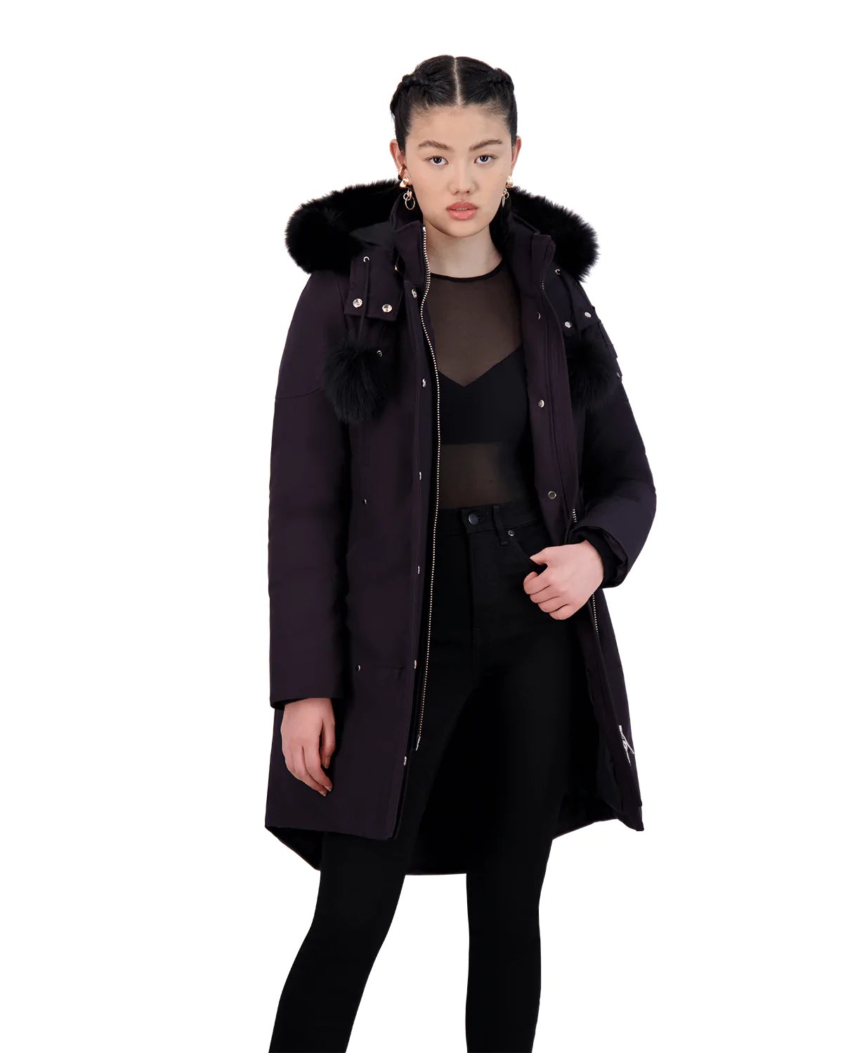 Alternative view of Moose Knuckles Stirling Parka, Black