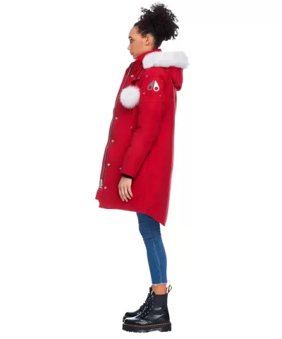 Moose Knuckles Stirling Parka, Red - Image 3