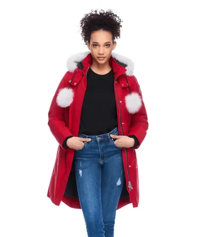 Moose Knuckles Stirling Parka, Red-20270158