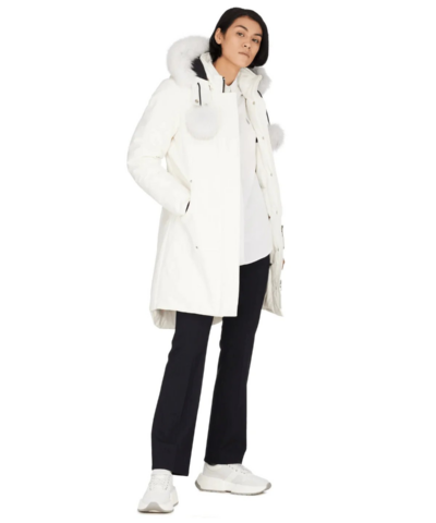 Moose Knuckles Stirling Parka, Snow White - Image 5