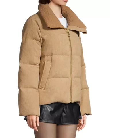 Nicole Benisti Mia Corduroy Down Puffer Jacket 20316409 2