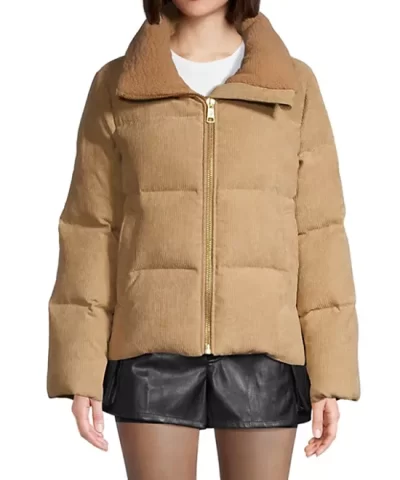 Nicole Benisti Mia Corduroy Down Puffer Jacket-20316409