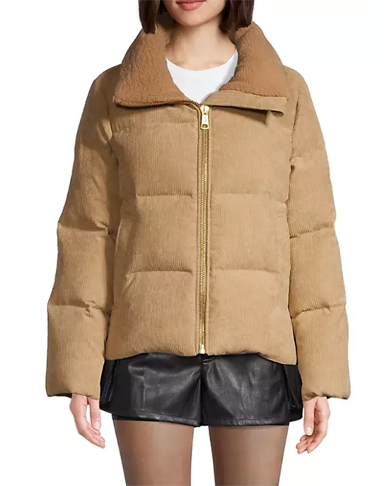 Nicole Benisti Mia Corduroy Down Puffer Jacket-20316409
