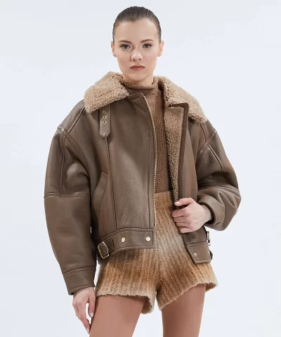 Nicole Benisti Sienna Shearling Jacket-20316257