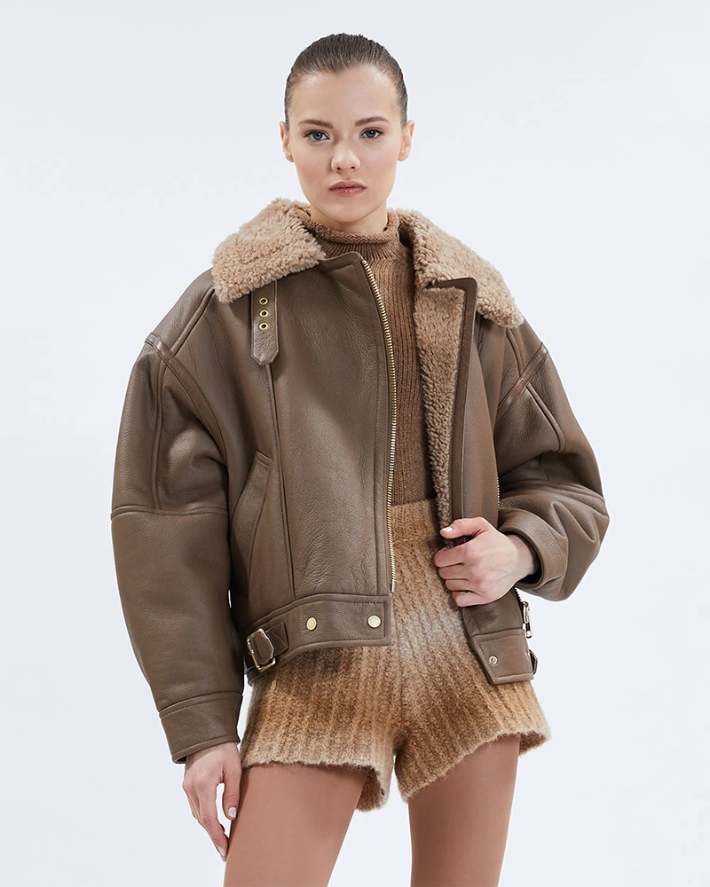 Nicole Benisti Sienna Shearling Jacket-20316257