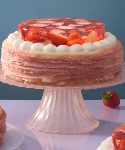 Oishii Berry Trois Mille Crêpes - 6 inch (Serves 4-6)-201