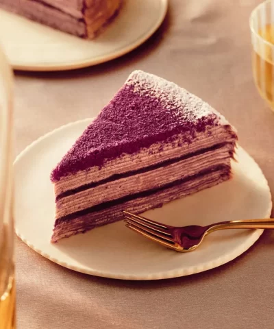 Purple Yam Mille Crêpes - 9 inch (Serves 10-14)-211