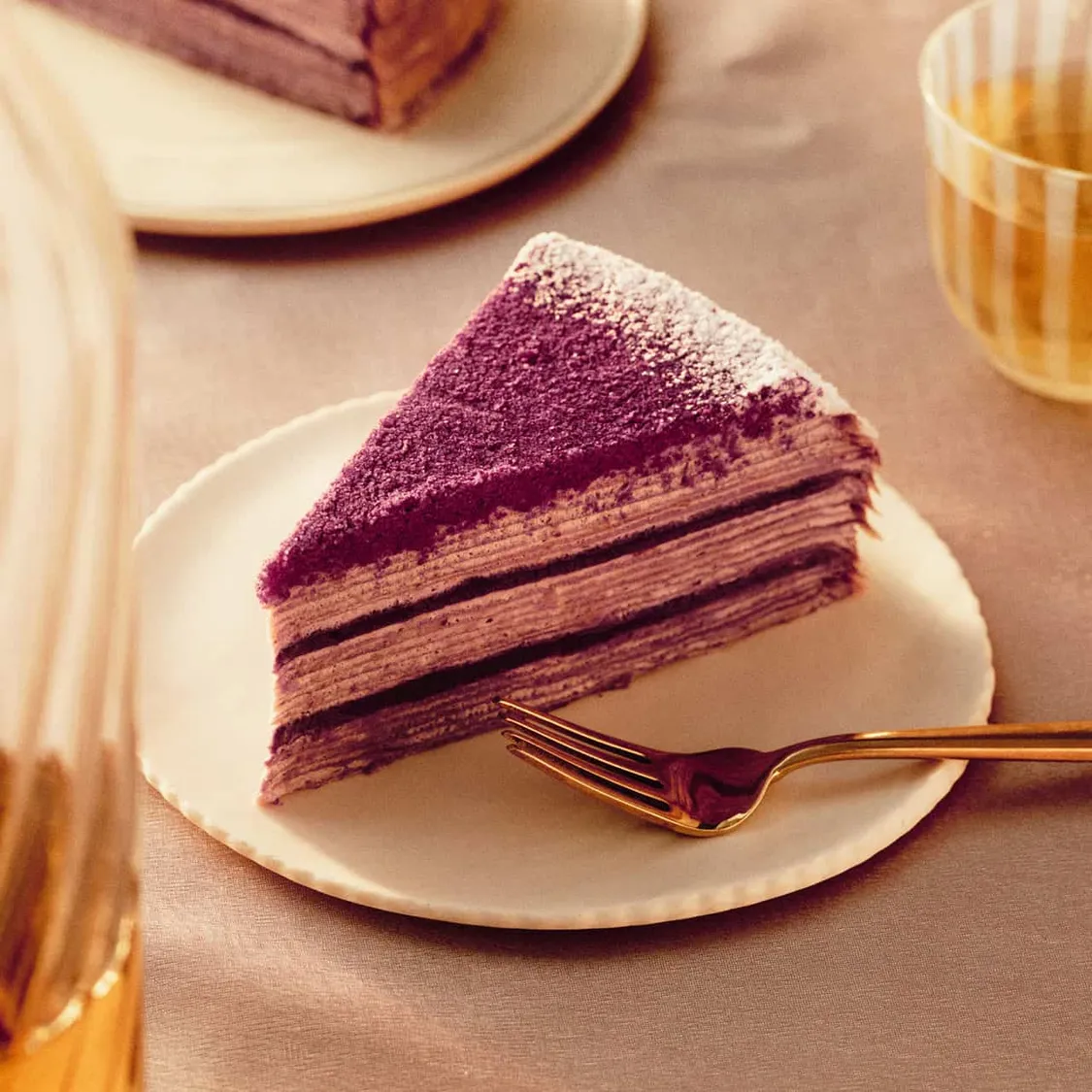 Purple Yam Mille Crêpes - 9 inch (Serves 10-14)-211